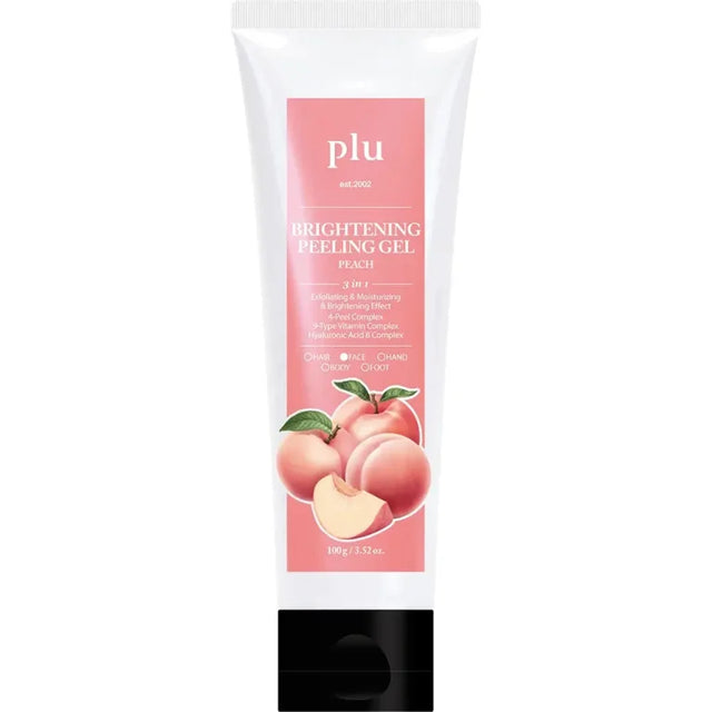 plu - Glowing Facial Peeling Gel Peach, 100g  plu - Nutra Best Bulgaria