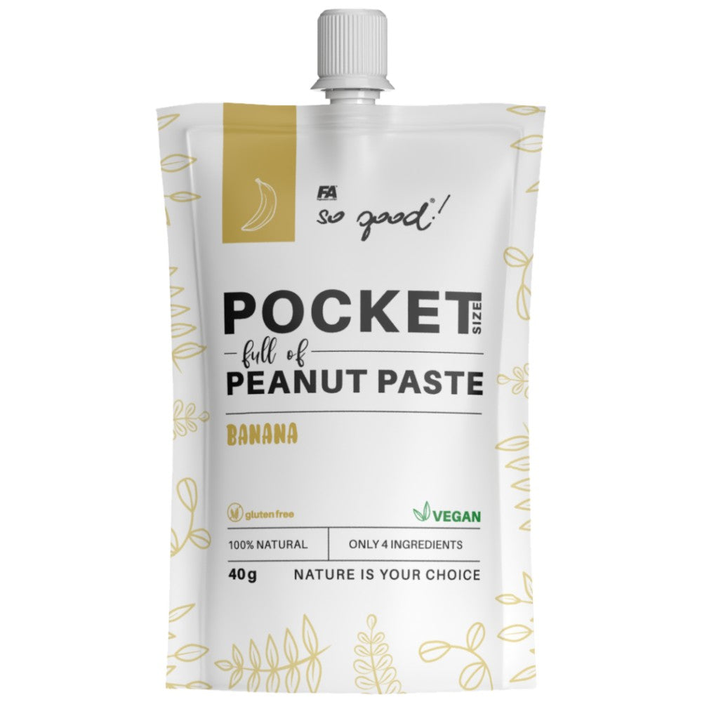 Pocket Size / Full of Peanut Butter Paste / Different Flavors 40 грама  FA Nutrition - Nutra Best Bulgaria