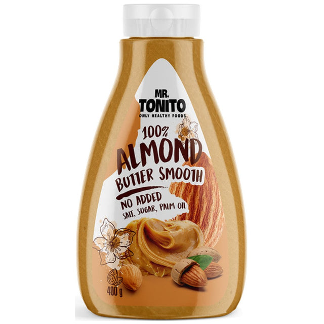 Mr. Tonito / Almond Butter Smooth 400 грама  OstroVit - Nutra Best Bulgaria