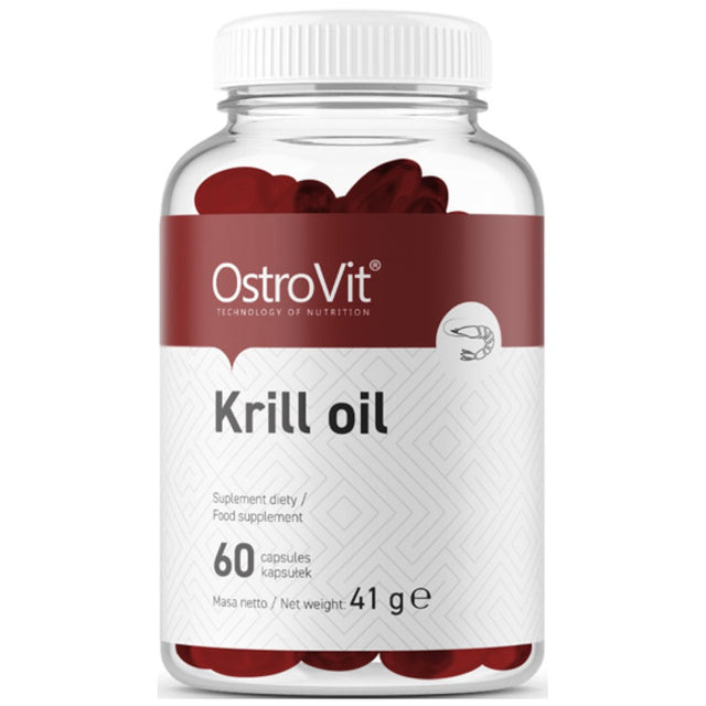 Krill Oil 500 mg 60 Гел капсули  OstroVit - Nutra Best Bulgaria