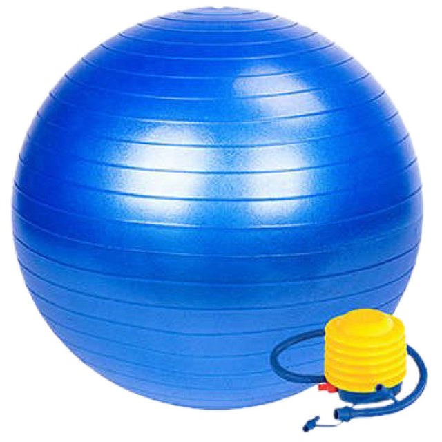 Gymnastic Swiss Ball 75 cm / Гимнастическа швейцарска топка с Помпа 75 см 75 cm - Nutra Best Bulgaria