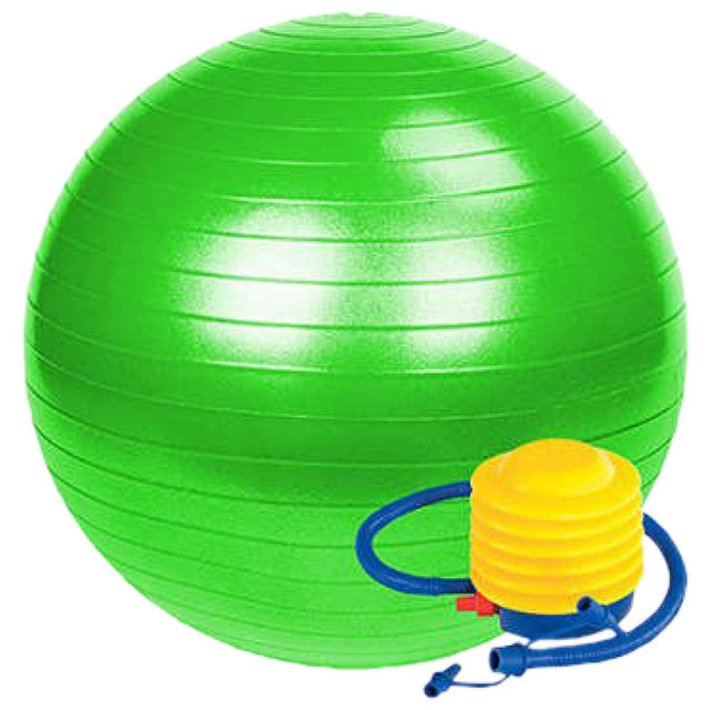 Gymnastic Swiss Ball 65 cm / Гимнастическа швейцарска топка с Помпа 65 см 65 cm - Nutra Best Bulgaria