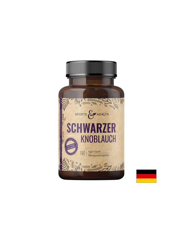 При висок холестерол - Черен чесън, 600 mg х 180 капсули - Nutra Best Bulgaria