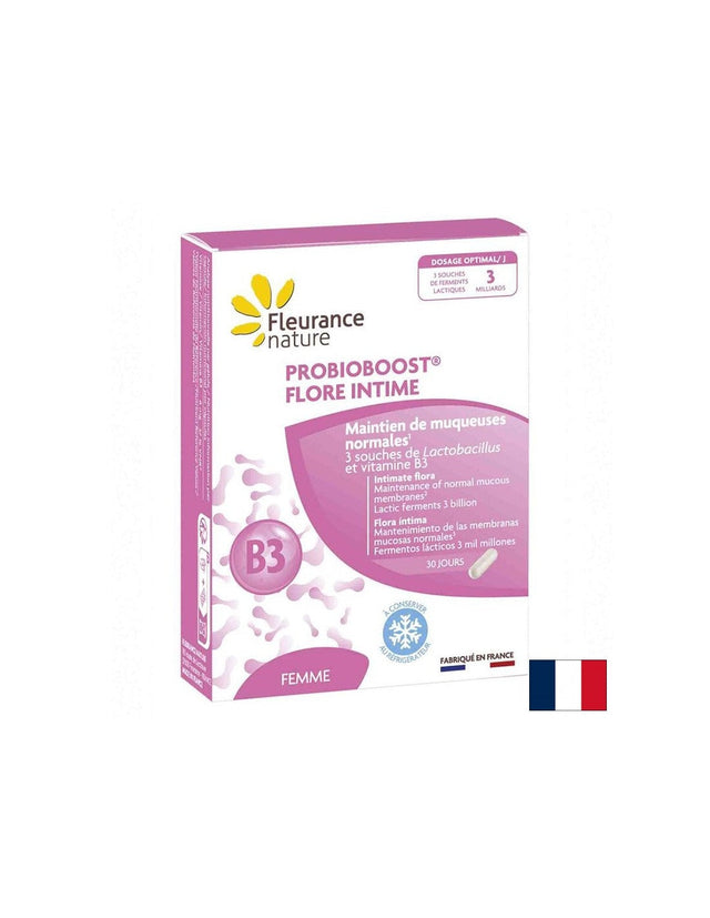 Пробиотик за добра интимна флора Probioboost, 30 капсули Fleurance Nature - Nutra Best Bulgaria