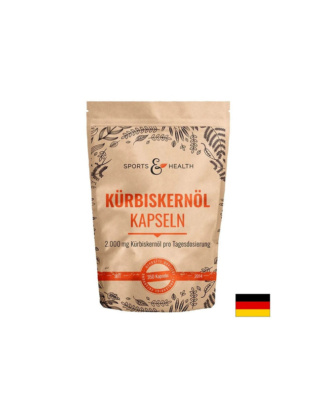 Простата и уринарен тракт - Масло от тиквени семки, 500 mg х 350 капсули - Nutra Best Bulgaria