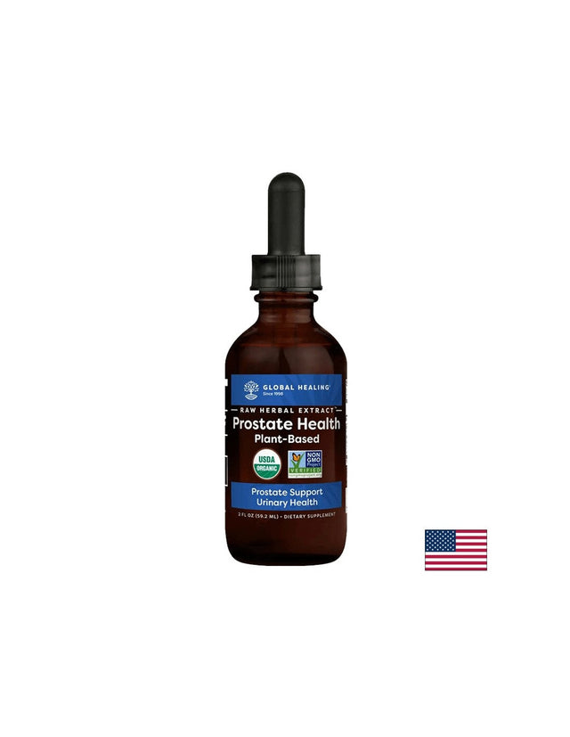 Prostate Health Plant-Based - Грижа за простатата, 59.2 ml Global Healing - Nutra Best Bulgaria