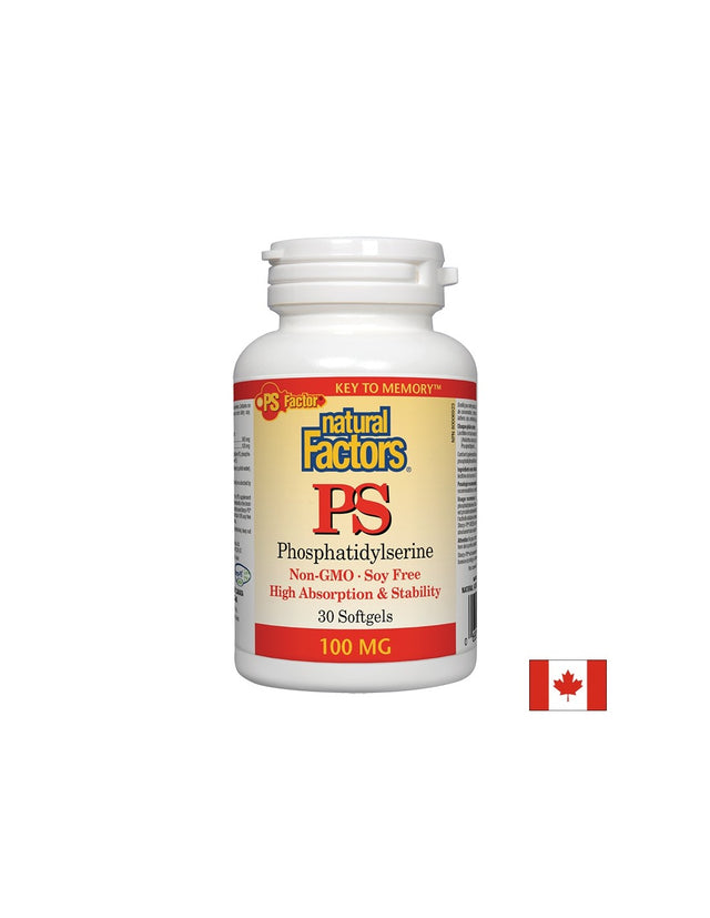 PS Phosphatidylserine 100 mg - 30 Гел капсули - Nutra Best Bulgaria