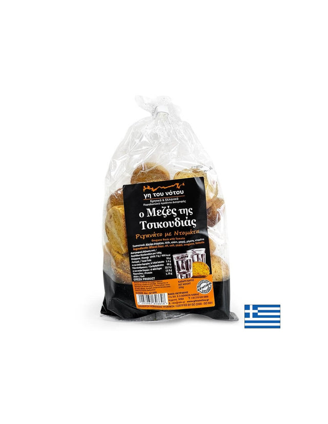 Пшенични сухари с риган и домати (Крит), 200 g - Nutra Best Bulgaria