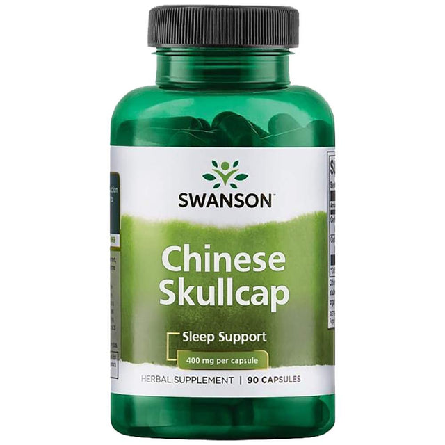Full-Spectrum Chinese Skullcap 400 mg - 90 капсули  Swanson - Nutra Best Bulgaria