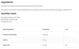 Creatine Monohydrate + Taurine Powder 700 грама - Nutra Best