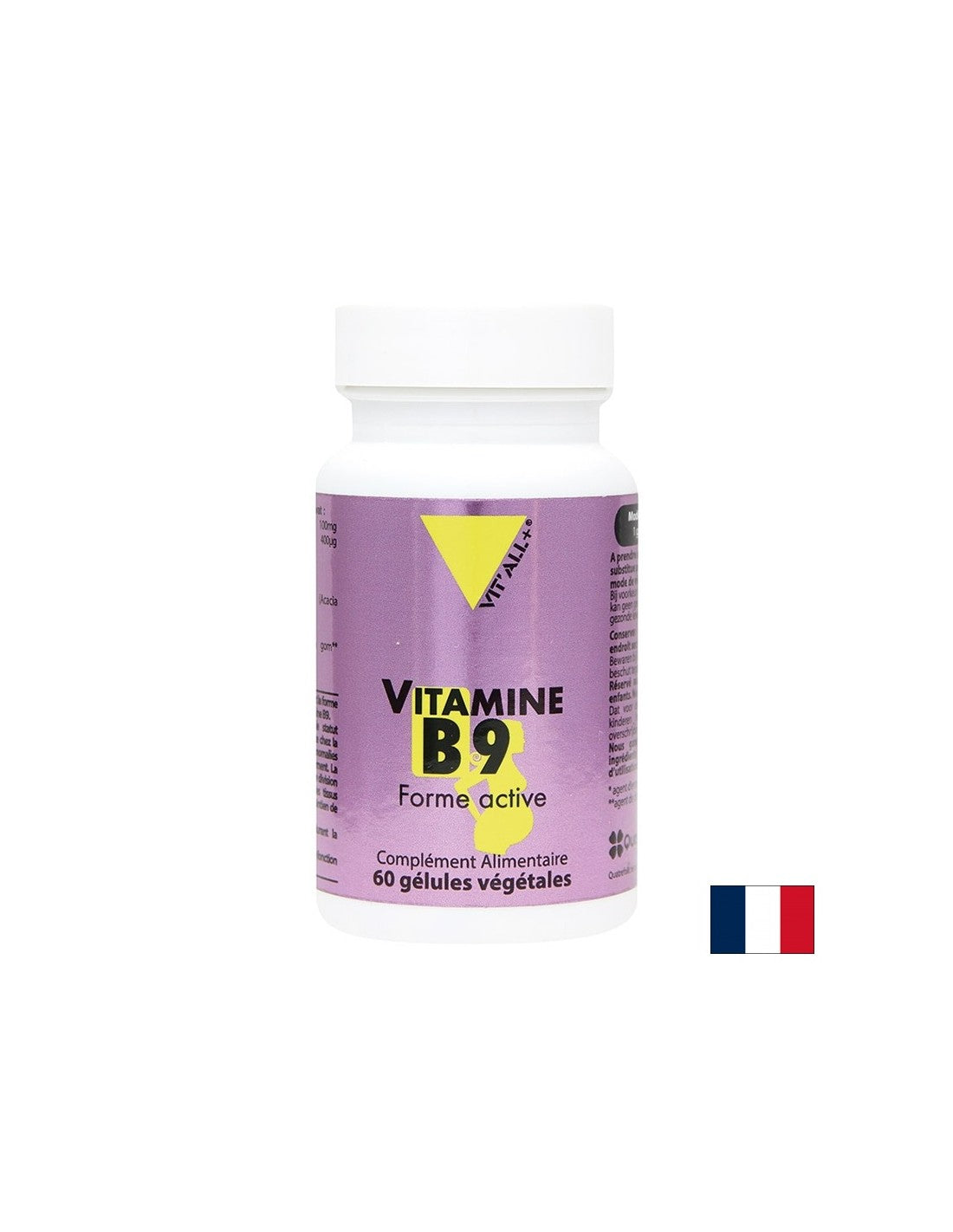 Репродуктивно здраве - Фолиева киселина+ Холин, 60 капсули  Vit'all Plus - Nutra Best Bulgaria