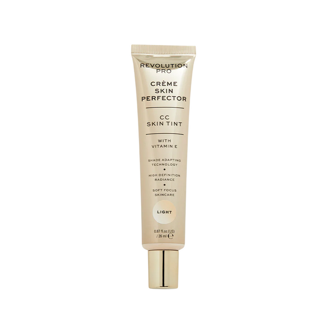 Revolution Pro, Perfecting Skin Tint, Витамин Е, Естествена сияние, CC крем, Светлина, 26 мл