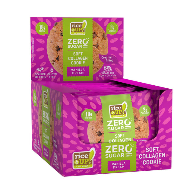 Soft Cookie with 8g Collagen & No Added Sugar - 12 х 60 грама - Nutra Best Bulgaria