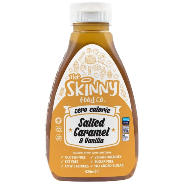 Skinny Syrup | Salted Caramel Vanilla - 425 мл - Nutra Best Bulgaria