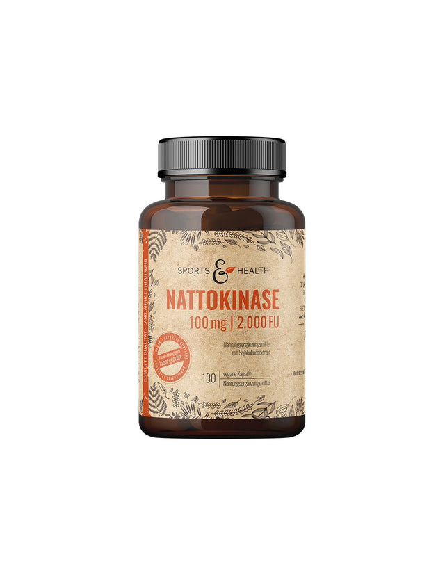 Сърдечно-съдова система - Натокиназа 100 mg/ 2000 FU, 130 капсули Sports & Health Solutions - Nutra Best