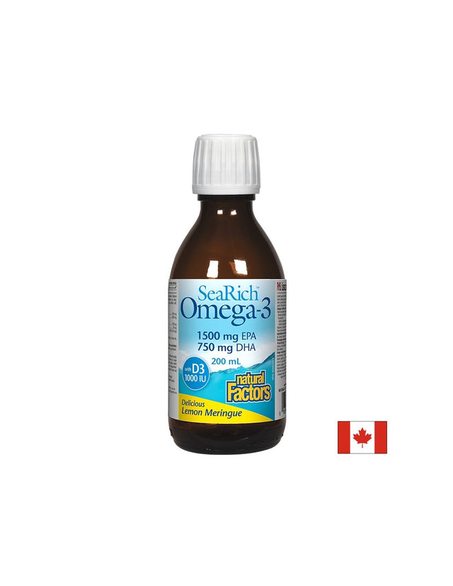 SeaRich Omega-3 1500 mg EPA / 750 mg DHA - 200 мл - Nutra Best Bulgaria