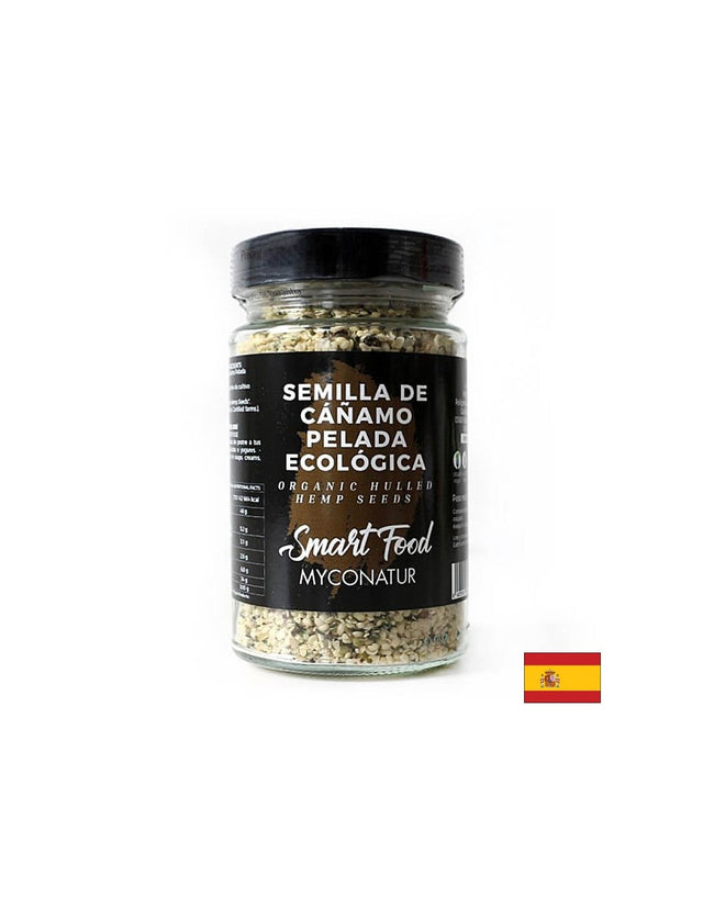 Белено био конопено семе - Semilla de canamo pelada, Bio, 200 g Myconatur - Nutra Best Bulgaria