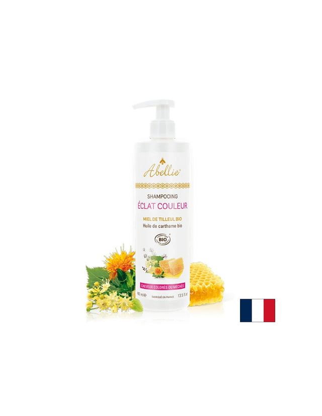 Шампоан за боядисана коса с шафраново масло и мед, 400 ml - Nutra Best Bulgaria