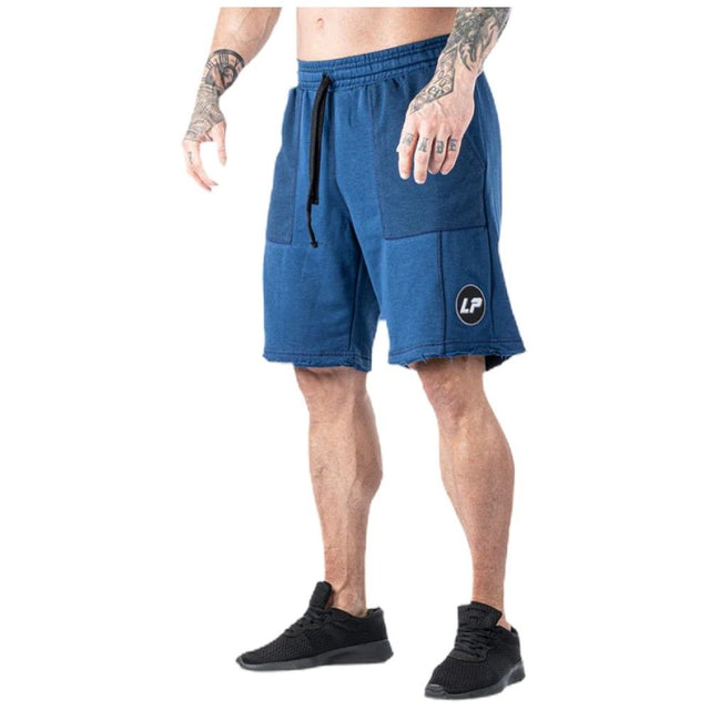 Legal Power Shorts Barcode Ottomix Knitted Rain Mesh / Шорти за трениране / Сини - Blue  Legal Power - Nutra Best Bulgaria