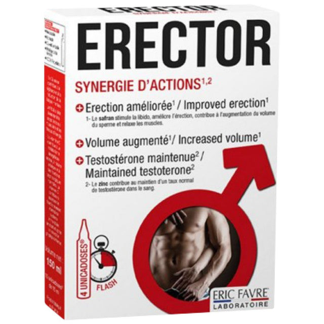 Erector 4 x 15 мл - Nutra Best Bulgaria
