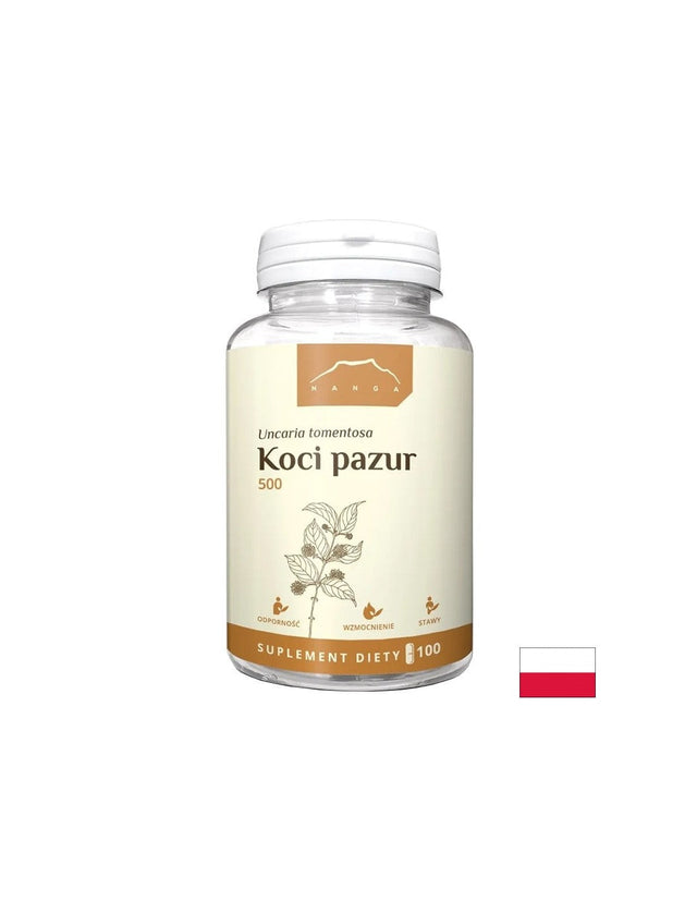 Силен имунитет - Котешки нокът, 500 mg х 100 капсули - Nutra Best Bulgaria