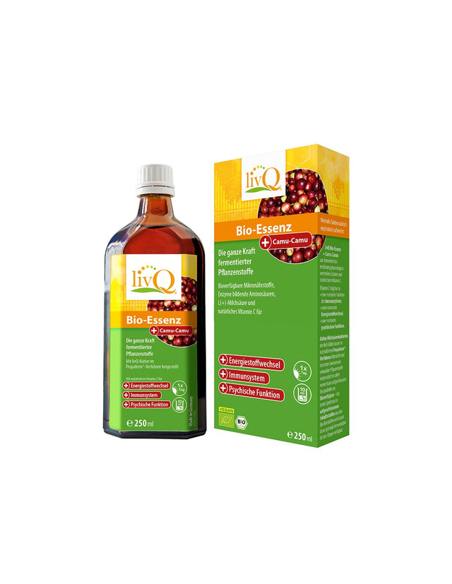 Сироп с Ферментирали растителни екстракт с Каму-каму Био, 250 ml LivQ - Nutra Best Bulgaria