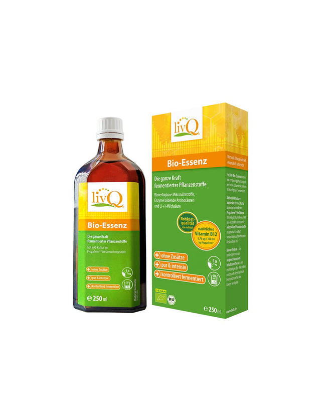 Сироп с ферментирали растителни екстракти Био, 250 ml LivQ - Nutra Best Bulgaria