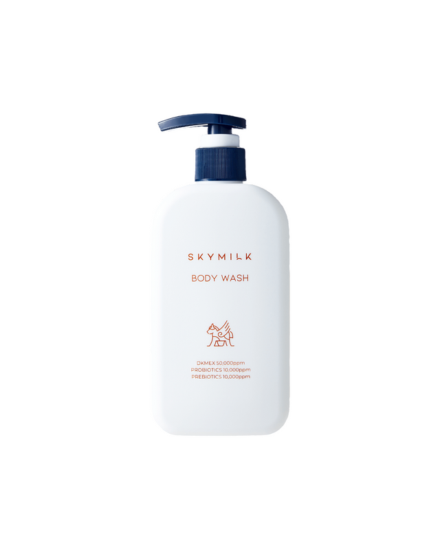 SKYMILK, Pro-Prebiotics, Donkey Milk, Измиване на тяло, 300 мл