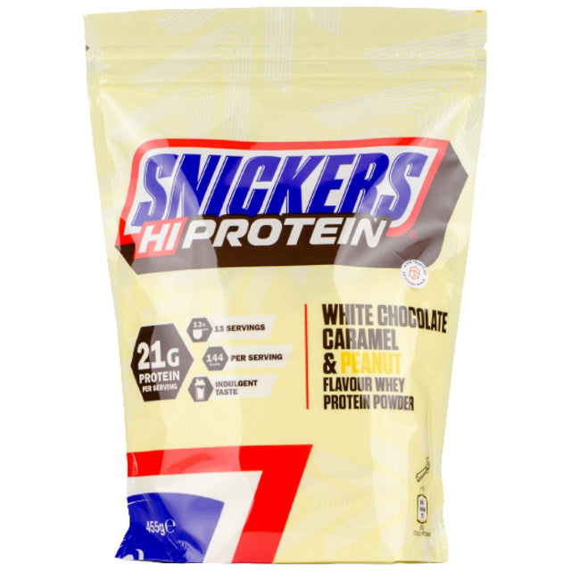 Snickers HiProtein Whey / White - 455 грама - Nutra Best Bulgaria