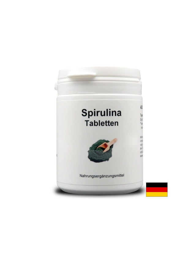 Spirulina - Спирулина 400 mg, 400 таблетки Karl Minck - Nutra Best Bulgaria