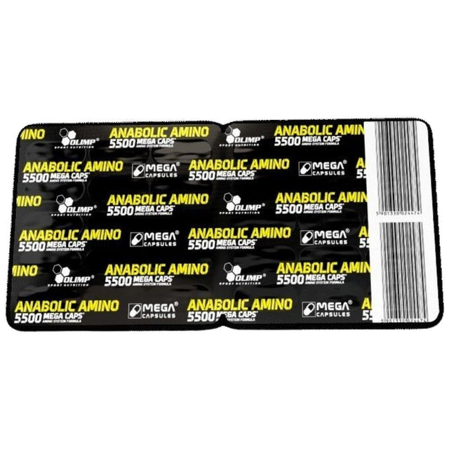 Anabolic Amino 5500 - 30 капсули - Nutra Best Bulgaria