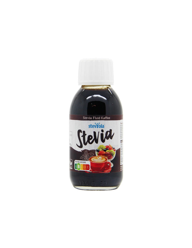 Steviola® Stevia fluid Kaffee - Течна стевия с аромат на кафе, Трапезен подсладител, 125 ml El Compra - Nutra Best Bulgaria