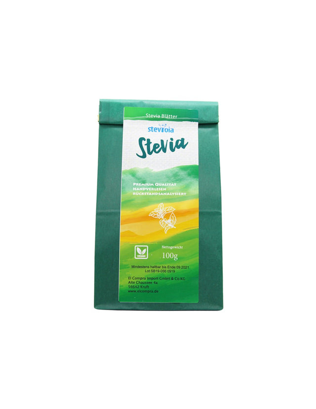 Steviola® Stevia - Стевия (Сухи листа), 100 g El Compra - Nutra Best Bulgaria