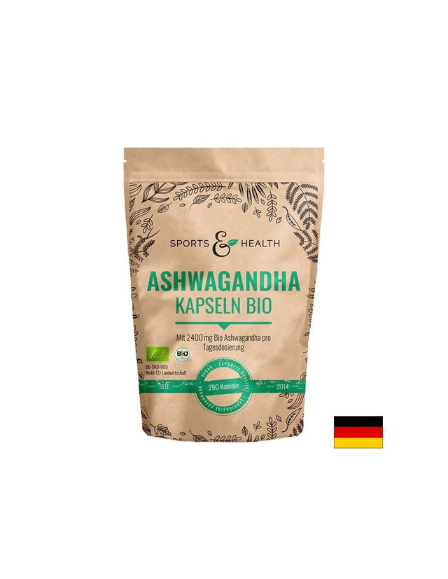 Стрес и добро настроение - Ашваганда, 600 mg х 200 капсули - Nutra Best Bulgaria