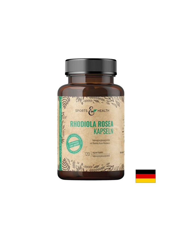 Стрес и добро настроение - Златен корен, 500 mg х 120 капсули - Nutra Best Bulgaria