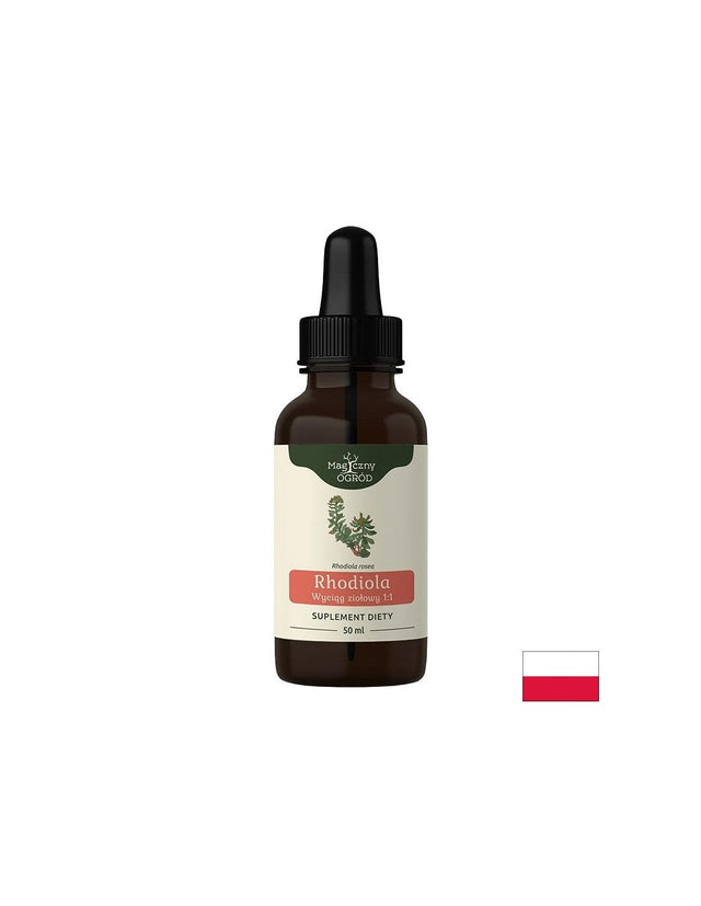 Стрес и добро настроение - Златен корен (Rhodiola), тинктура, 50 ml - Nutra Best Bulgaria