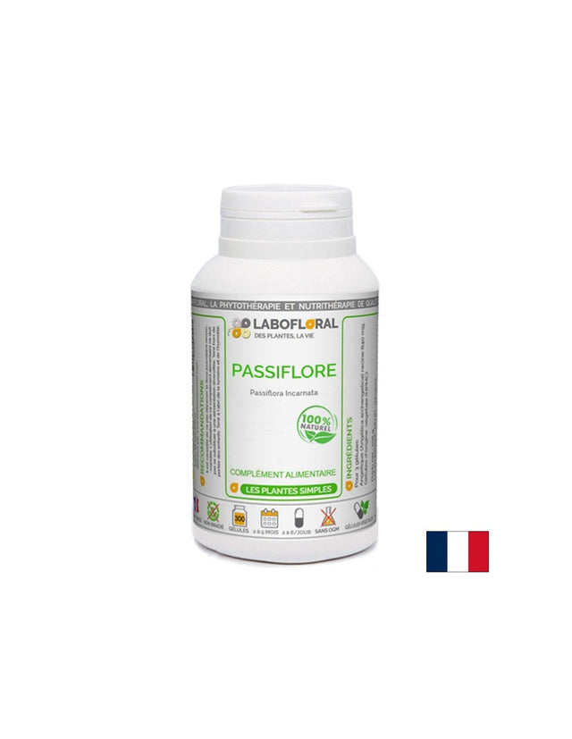 Стрес, тревожност и безсъние - Пасифлора, 300 mg х 50 капсули - Nutra Best Bulgaria