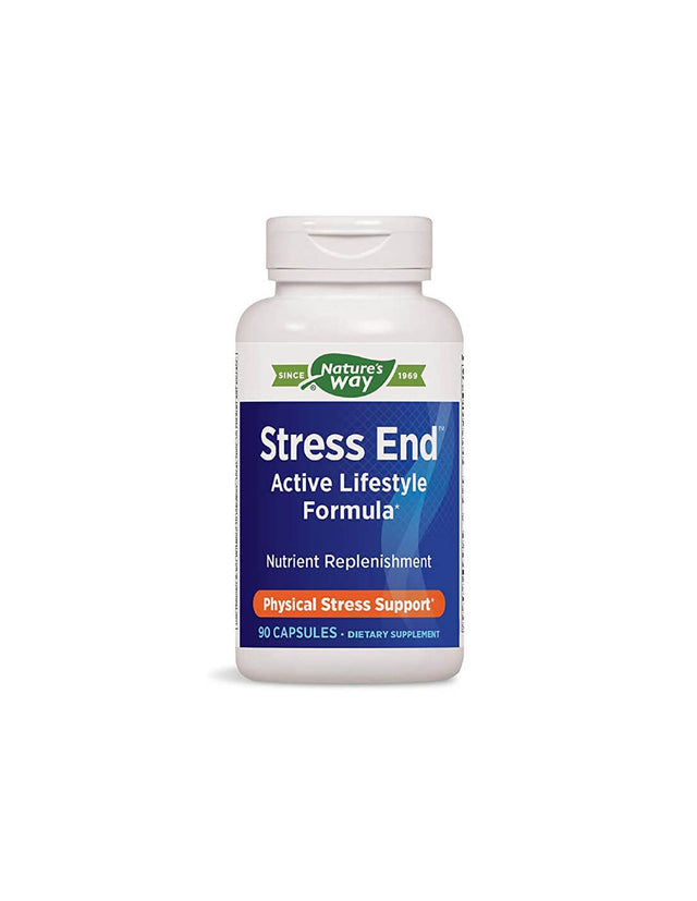 Stress End - Антистрес формула, 90 капсули Nature’s Way - Nutra Best Bulgaria