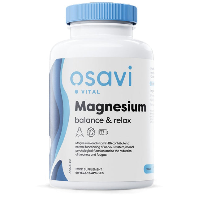 Magnesium Balance & Relax - 90 капсули - Nutra Best Bulgaria