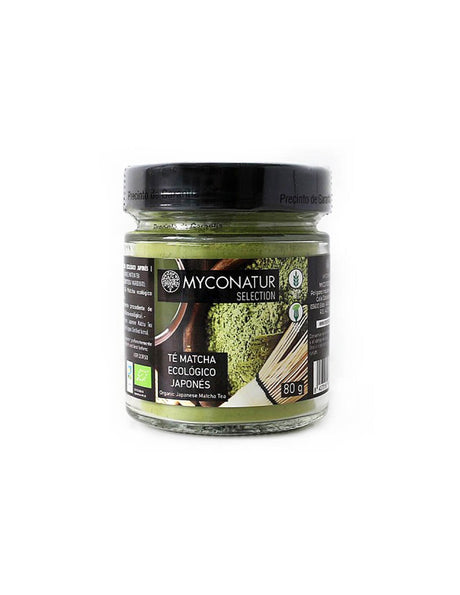 Te matcha japones, Bio - Био матча (фино смлян зелен чай) на прах, 80 g Myconatur - Nutra Best