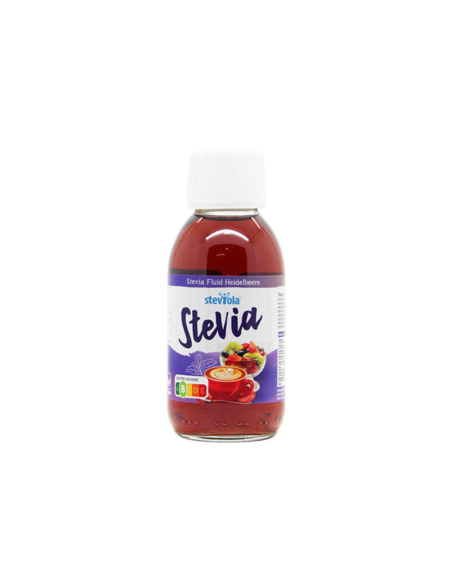 Течна стевия с аромат на боровинки - Steviola, 125 ml - Nutra Best Bulgaria