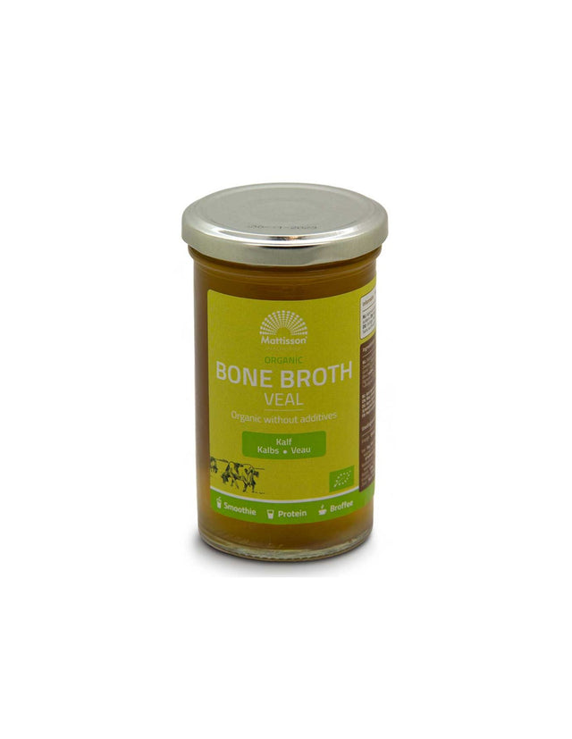 Телешки костен бульон Био, 240 ml Mattisson Healthstyle - Nutra Best Bulgaria