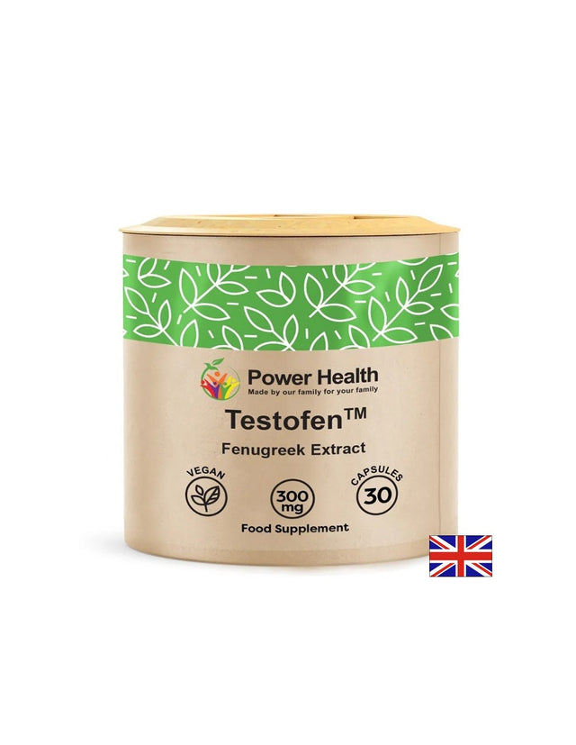 Testofen™ сминдух – За енергия, хормонален баланс и тонус, 300 mg, 30 капсули  Power Health - Nutra Best Bulgaria