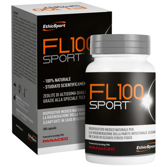 FL100 SPORT | Lactic Acid Reduction Formula - 180 капсули - Nutra Best Bulgaria