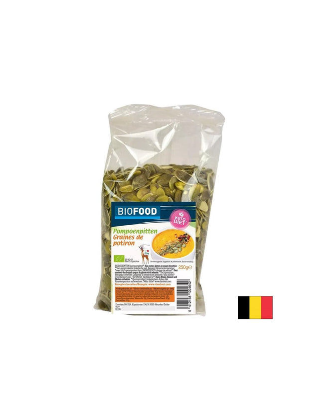 Тиквени семки БИО, 250 g - Nutra Best Bulgaria