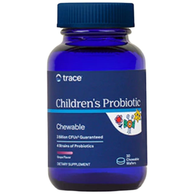 Children`s Probiotic Chewable | with 3 Billion Active Cells - 30 Дъвчащи таблетки  Trace Minerals - Nutra Best Bulgaria