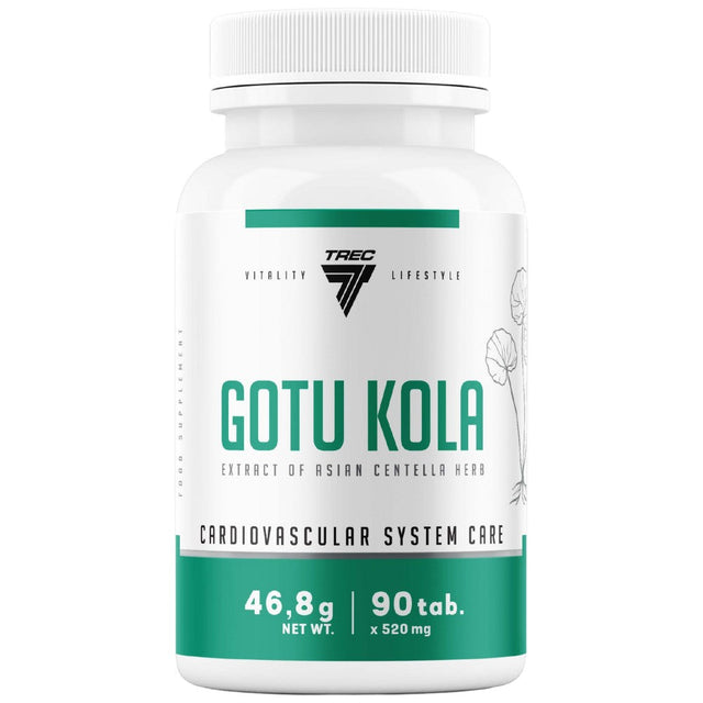 Gotu Kola 200 mg - 90 Таблетки  Trec Nutrition - Nutra Best Bulgaria