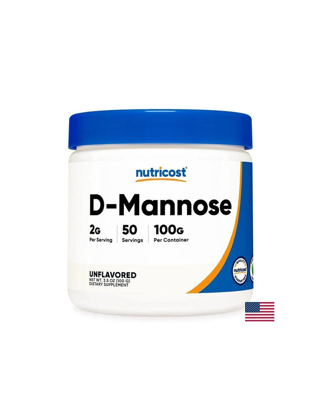 Уринарно здраве - D-Маноза, 100 g прах - Nutra Best Bulgaria