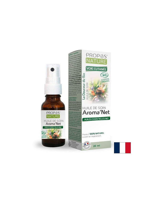 Успокояващ спрей за тяло с етерични масла, БИО, 20 ml - Nutra Best Bulgaria