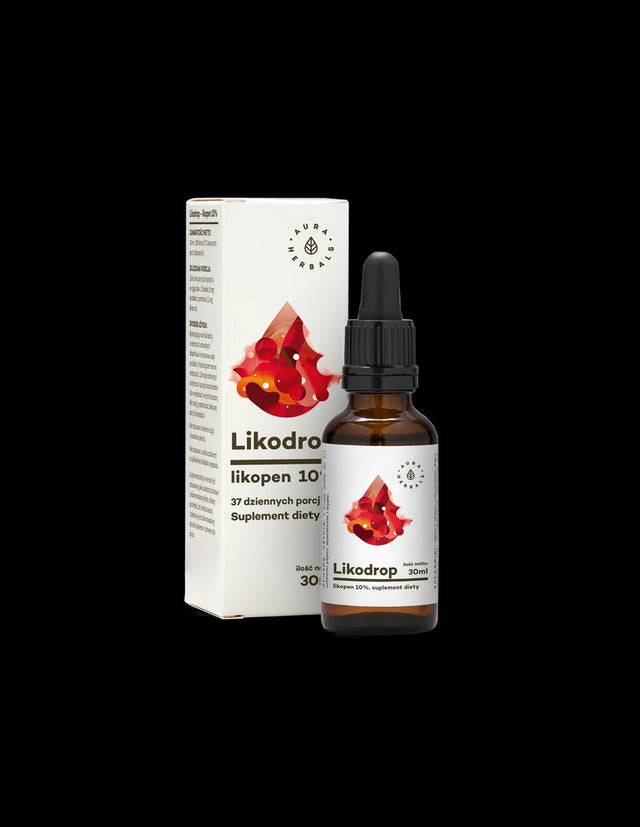 В покрепа на сърцето и простатата - Ликопен - Likodrop, 15 mg x 30 ml капки Aura Herbals - Nutra Best Bulgaria